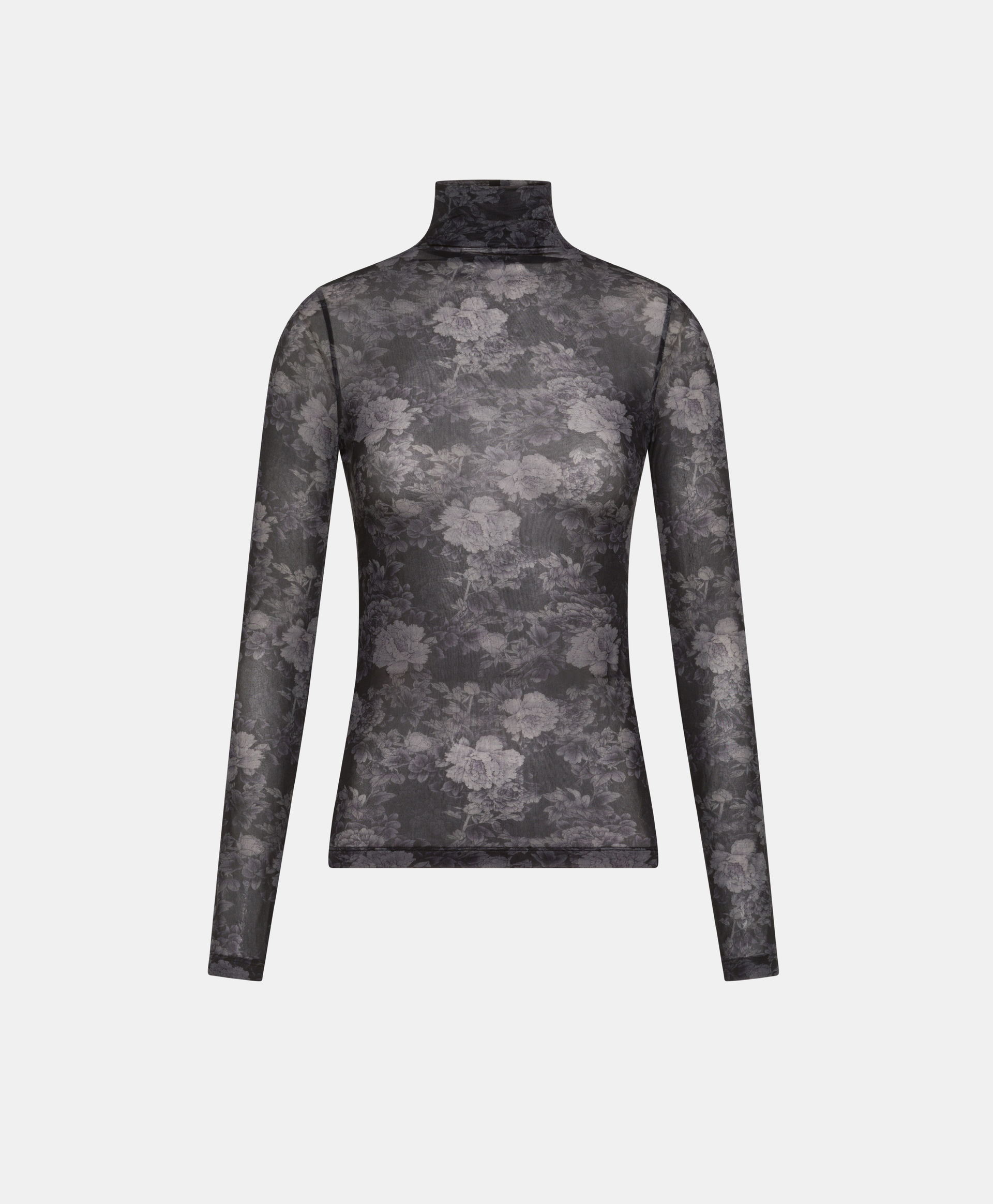 T-SHIRT INE EN NYLON IMPRIMÉ - BLEU/BLEU NUIT - Clothing - Momonì