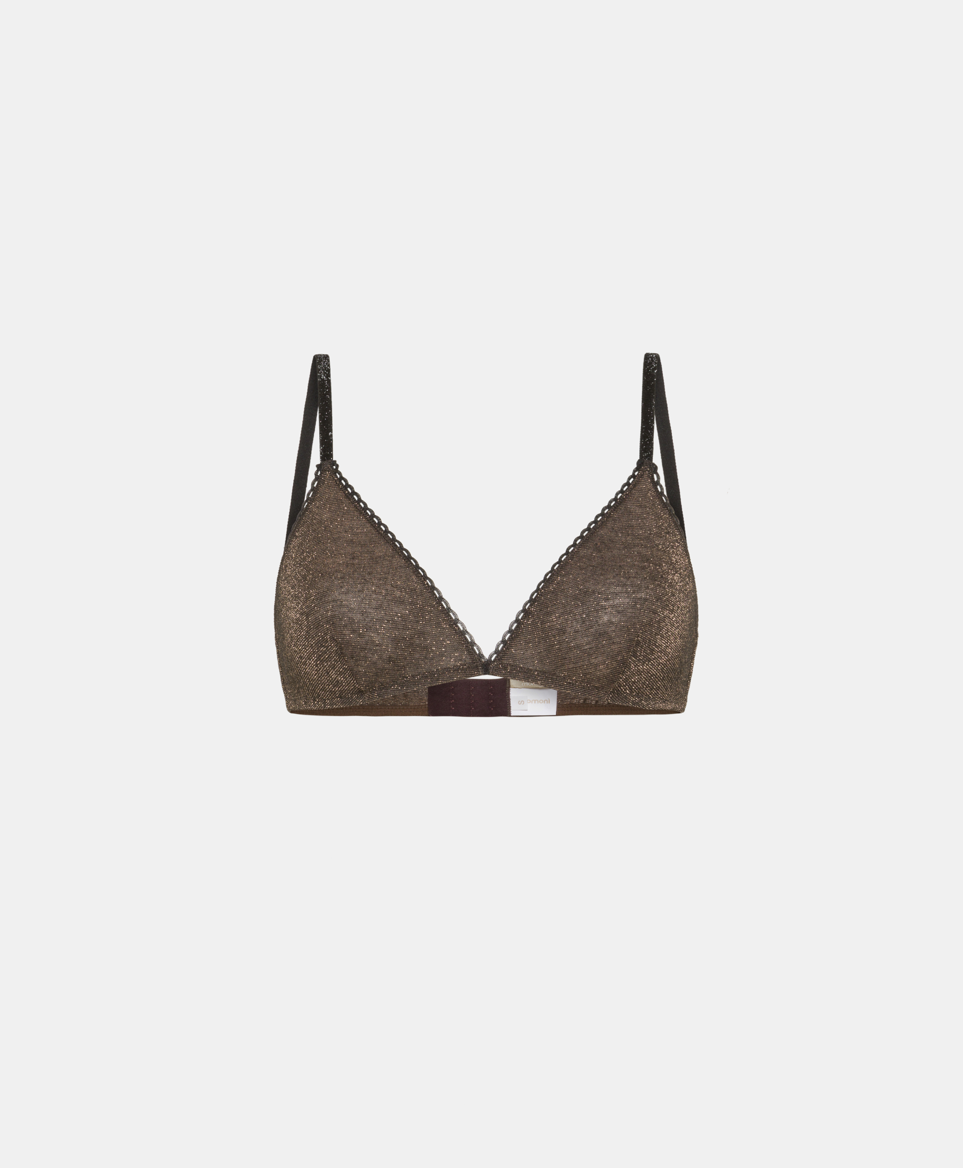 REGGISENO AMETHIST IN JERSEY LUREX-RAME - Momonì
