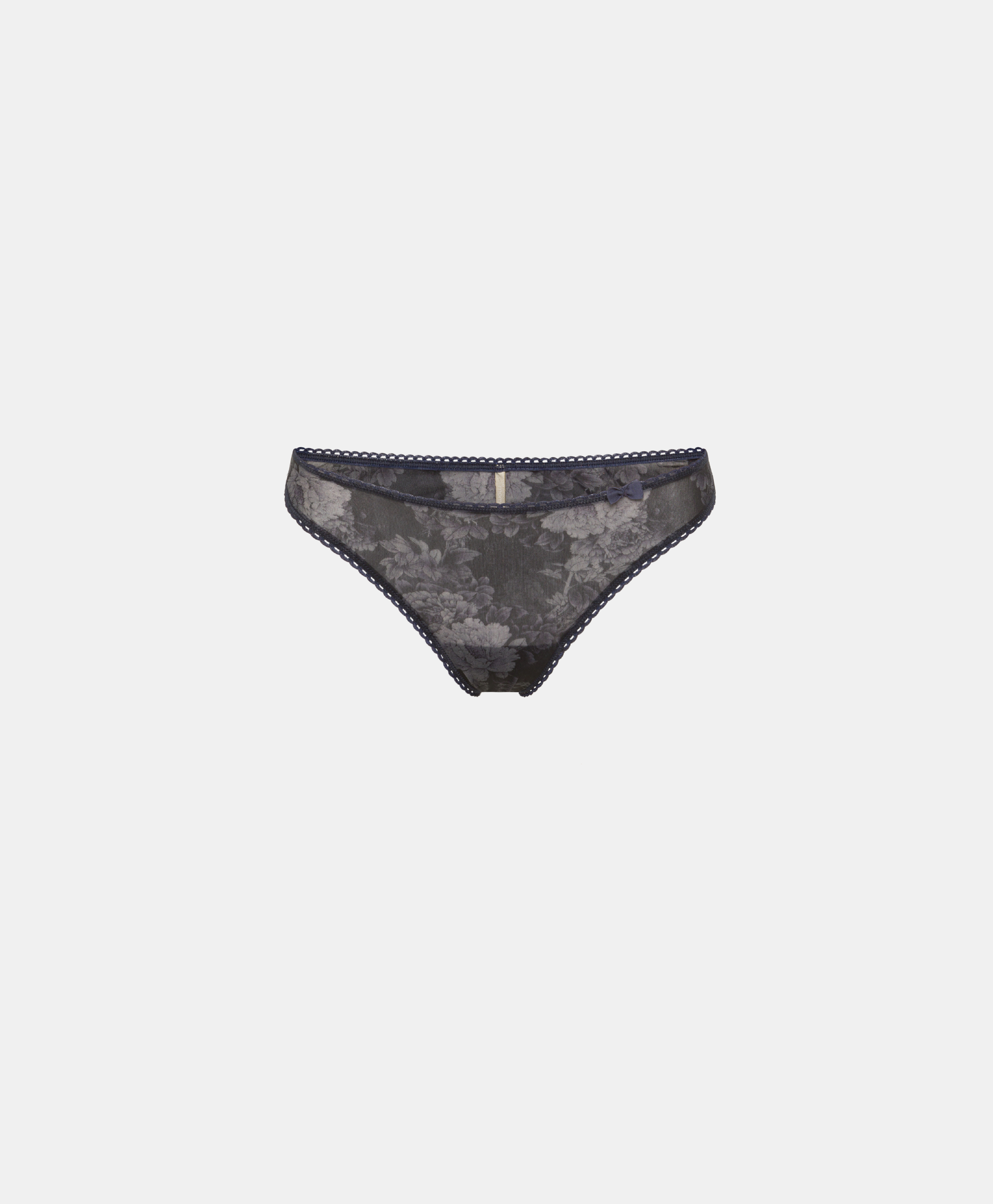 ARCA KNICKERS IN PRINTED NYLON - BLUE/BLU NIGHT - Momonì
