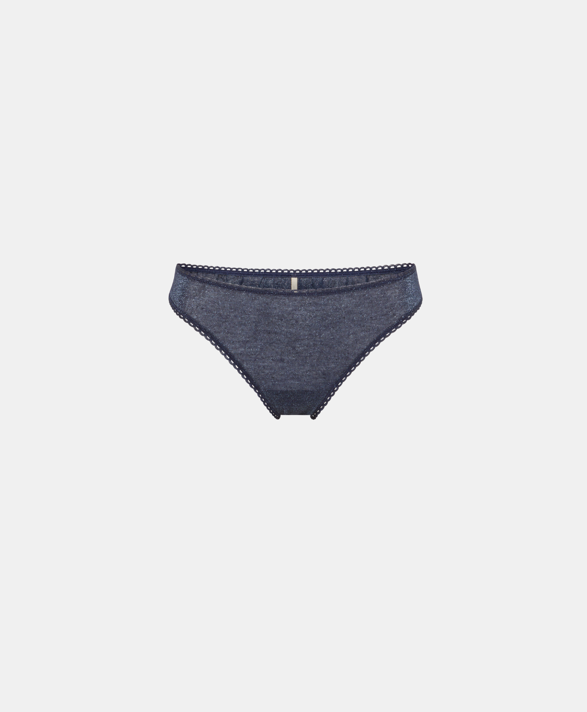 ARCA KNICKERS IN LUREX JERSEY - DENIM - Momonì