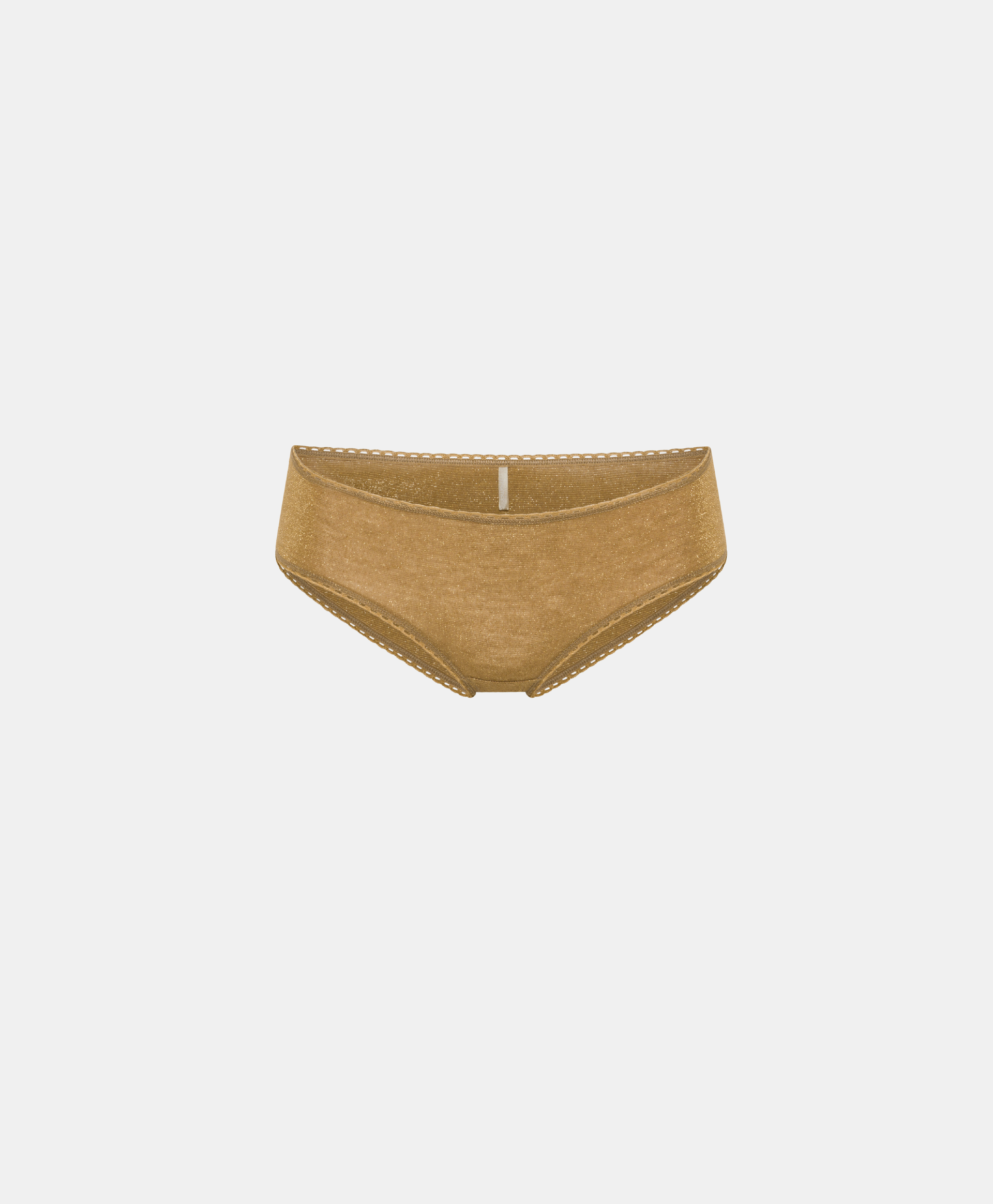 AMACA KNICKERS IN LUREX JERSEY - MUSTARD - Momonì