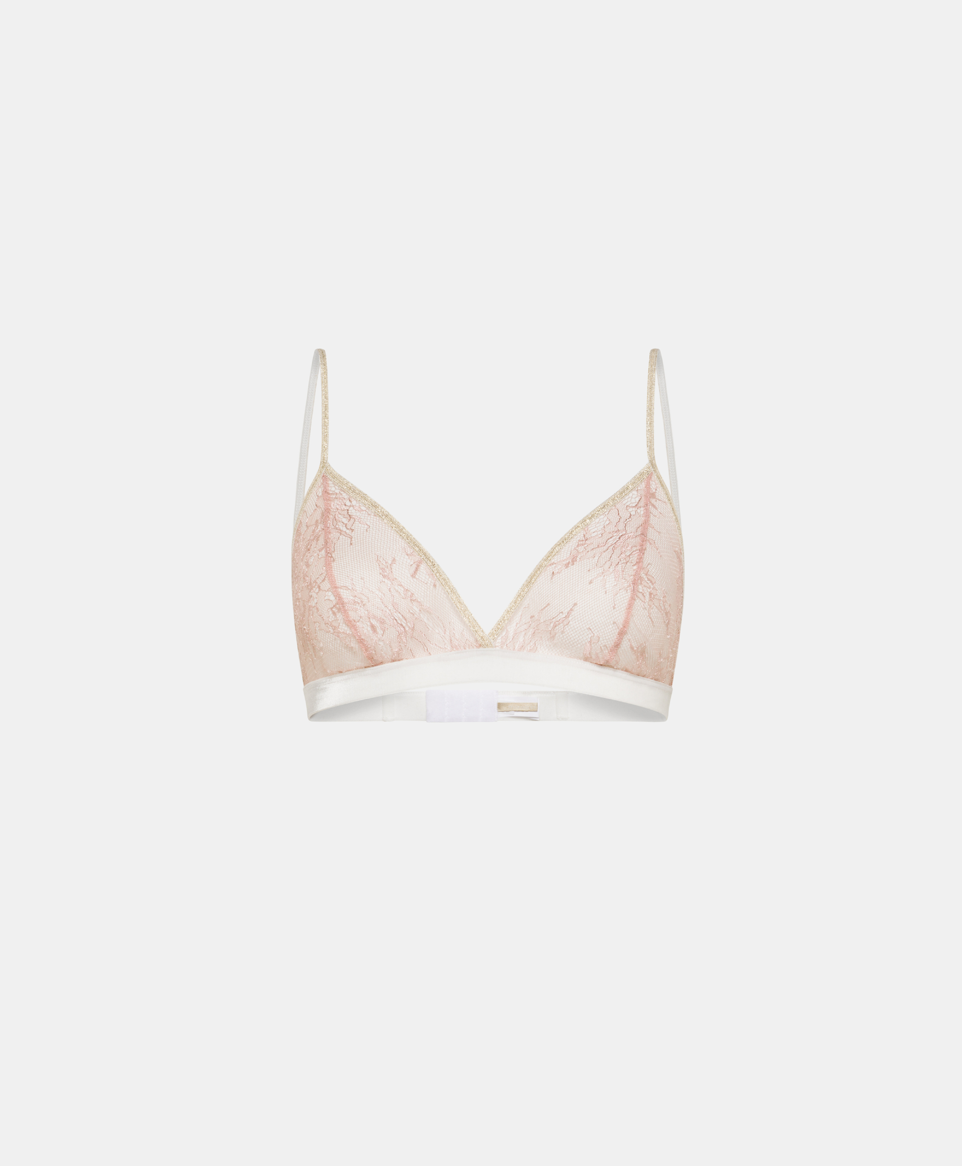 AZAMI BRA IN LACE WITH UNDERBAND - PINK - Underwear - Momonì