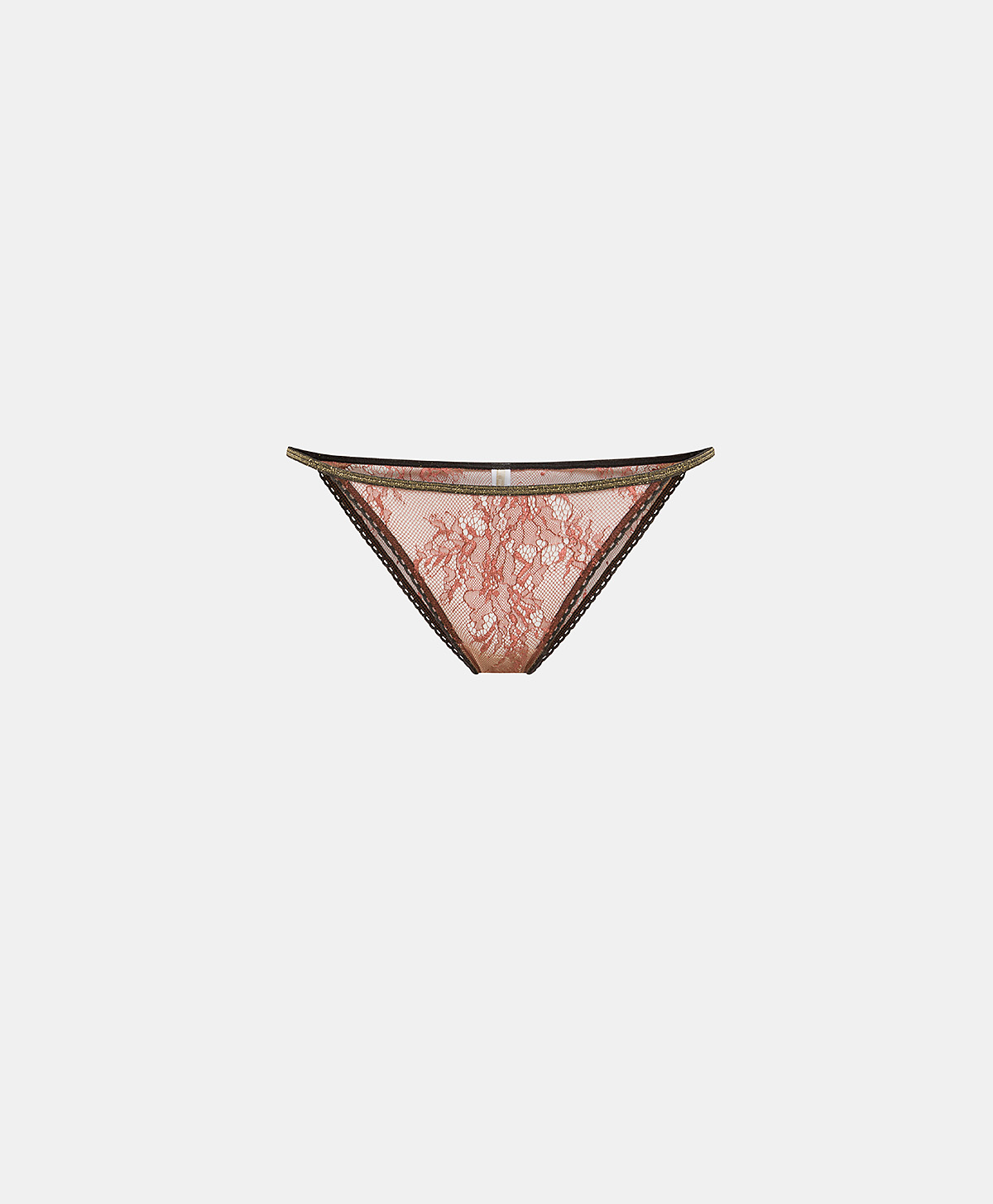 YORU KNICKERS IN LACE - RUST - Momonì