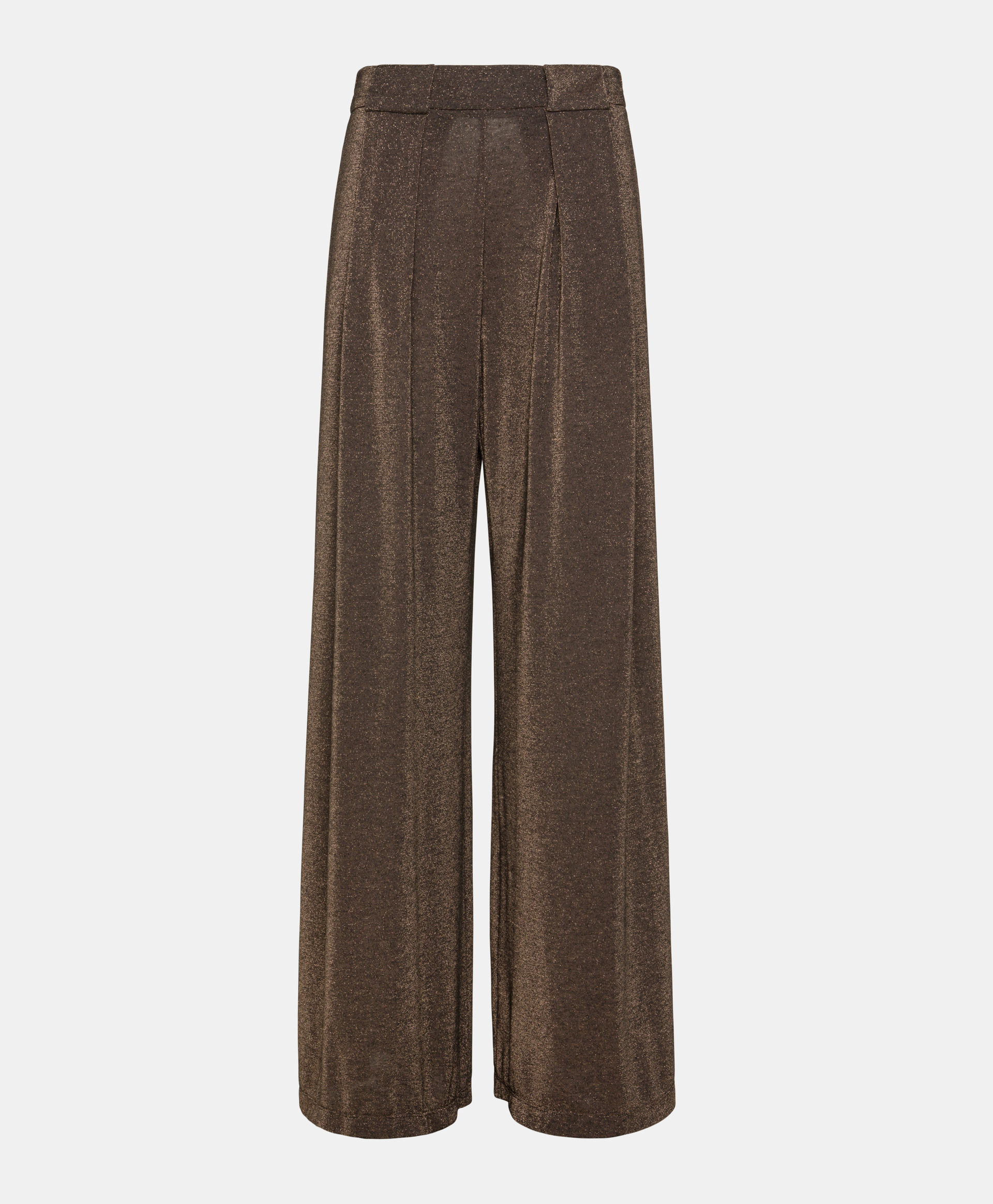 PANTALONI ASPEN IN JERSEY LUREX -RAME - Clothing - Momonì