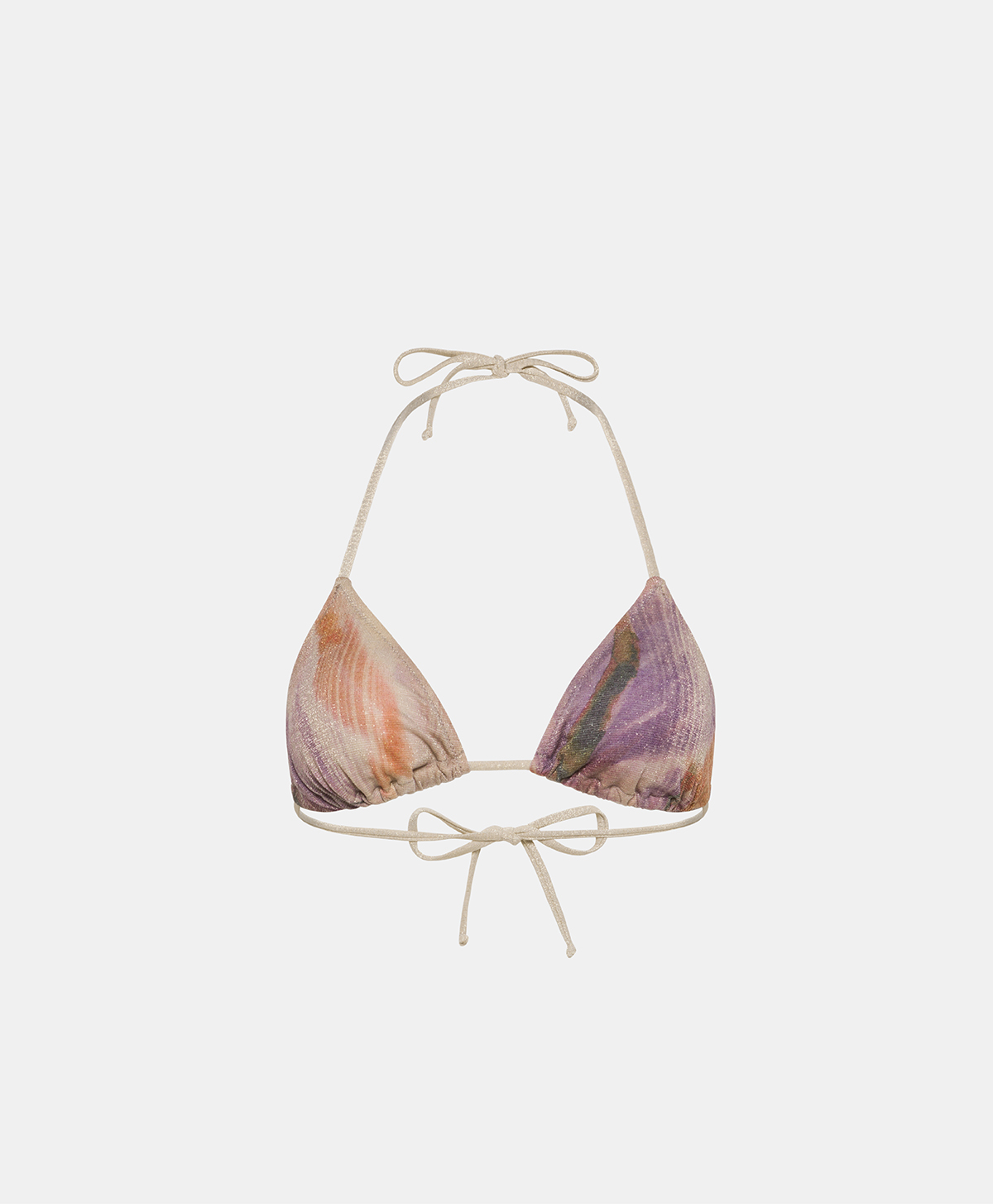 MARINE TOP IN PRINTED LUREX JERSEY - MULTICOLOR - Beachwear - Momonì