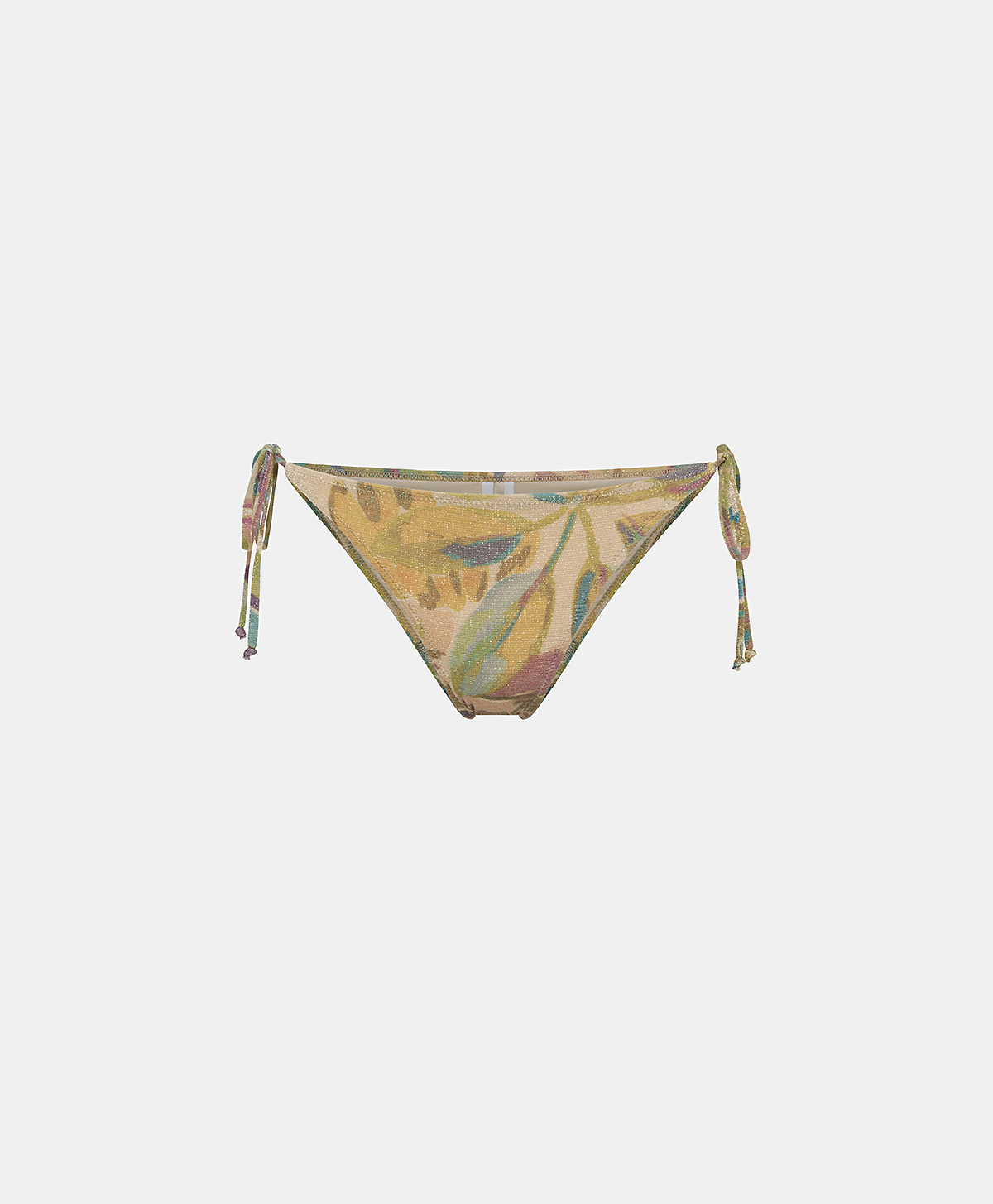 MALENE SLIP IN PRINTED LUREX JERSEY - MULTICOLOR AQUAMARINE - Beachwear - Momonì