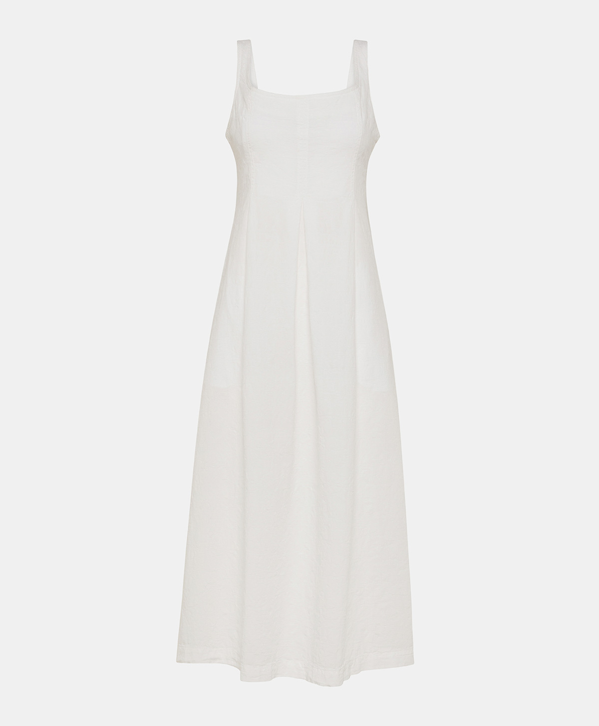 VESTITO SHUE IN POPELINE OPERATO - BIANCO - Clothing - Momonì