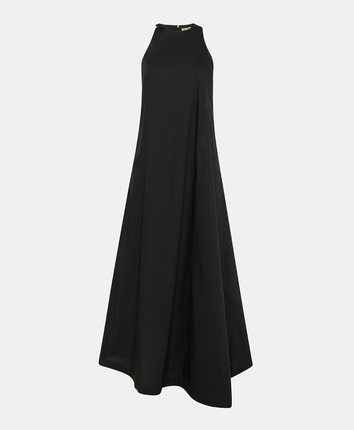 VESTITO ZACINTO IN POPELINE DI COTONE - NERO - Clothing - Momonì