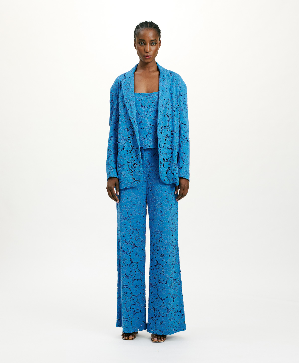 MONOS LACE PANTS - COBALT - Clothing - Momonì