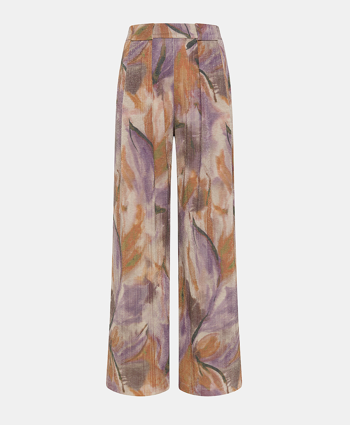 ASPEN PANTS IN PRINTED LUREX JERSEY - MULTICOLOR - Clothing - Momonì