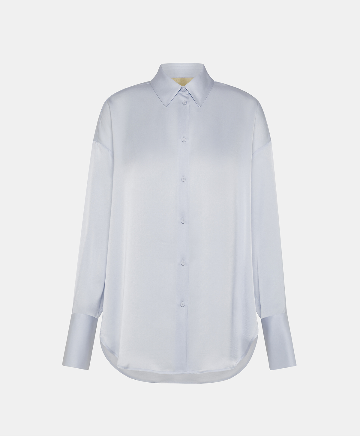 TOLOSA SHIRT IN DOUBLE SATIN - ICELAND - Momonì
