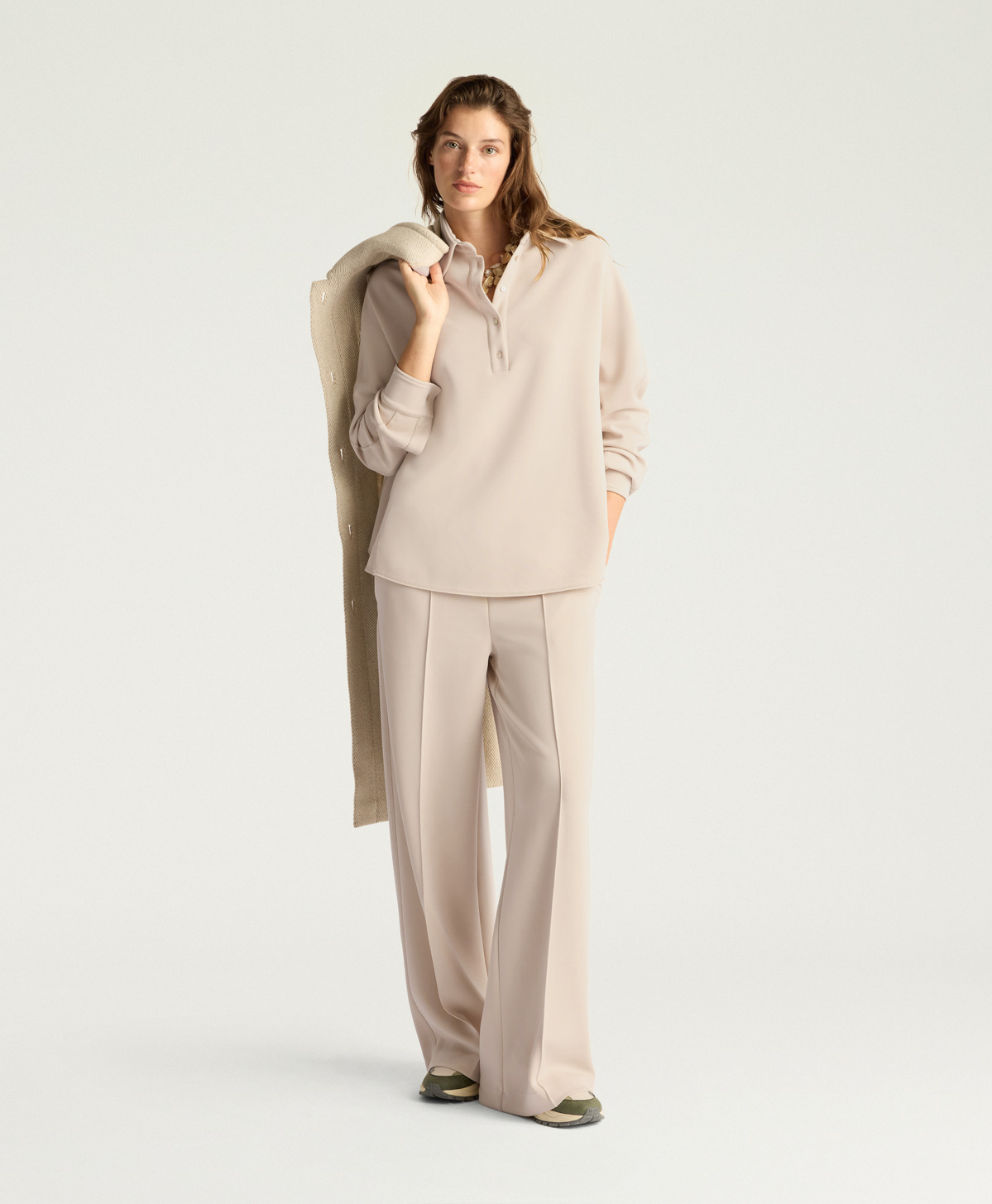BLUSA LILAC DE PUNTO DE MODAL - ARENA - Momonì