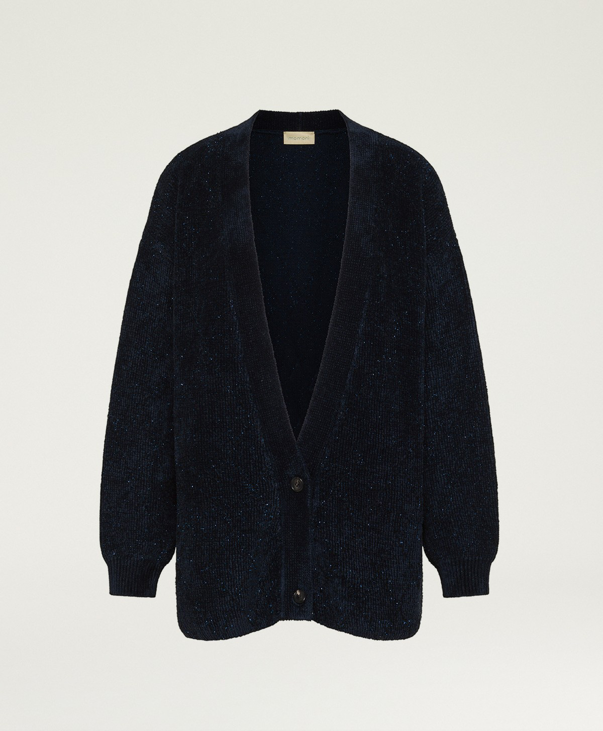 CARDIGAN JASPER EN JACQUARD - BLEU - Momonì