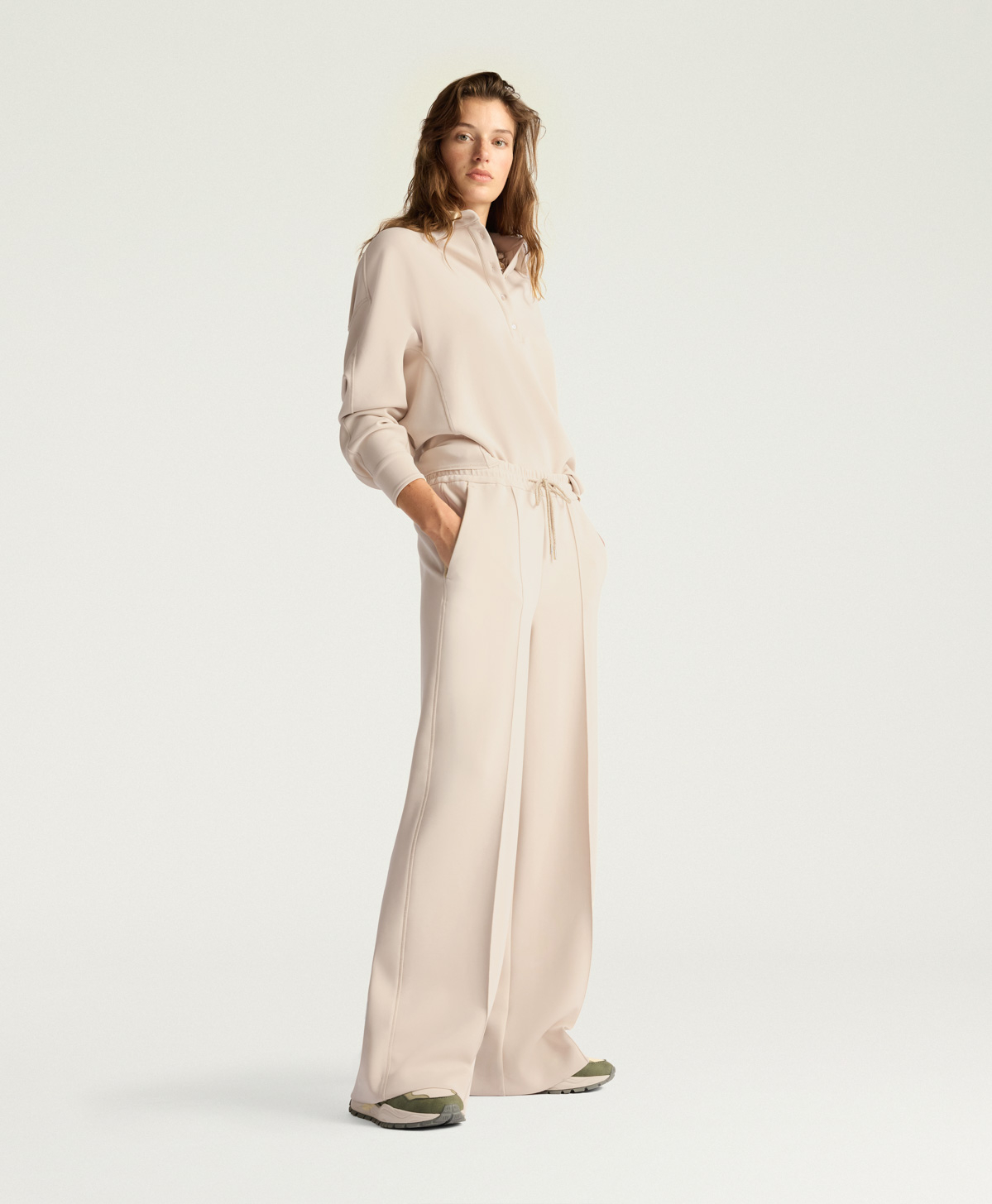 CELTIC PANTS IN MODAL JERSEY - SAND - Momonì