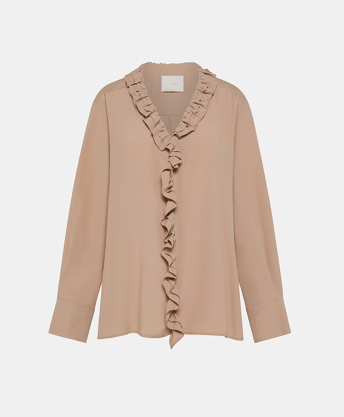 BLUSA CEDRELA IN ACETATO SETA UNITO - NUDO - Momonì