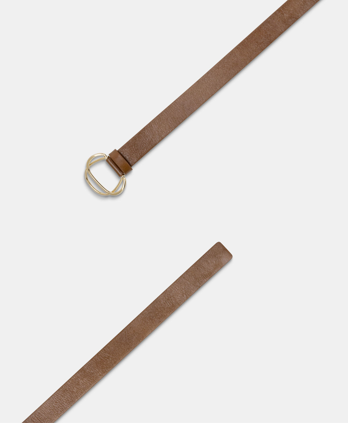CEINTURE BUTIA EN CUIR - TABAC - Momonì