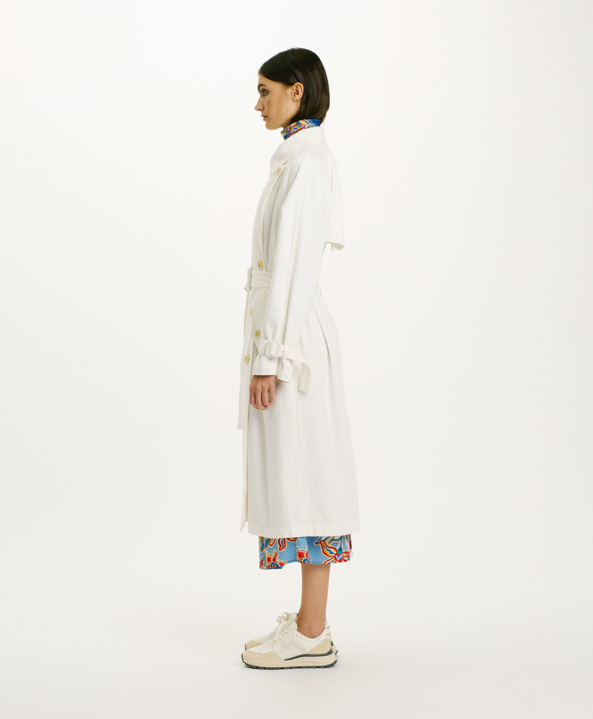 CAPPOTTO PARAGUAY IN DENIM - PANNA - Momonì