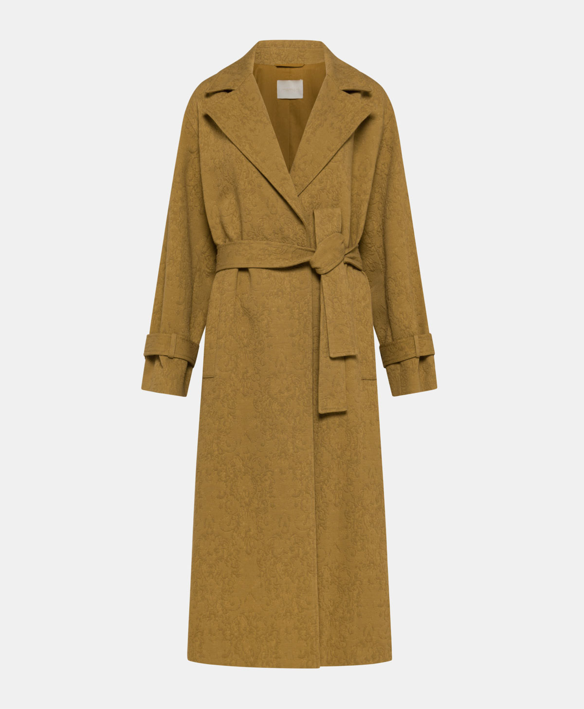 PACHA COAT IN QUILTED COTTON - TOBACO - Momonì