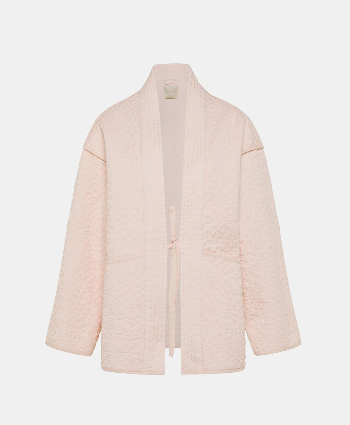 CHAYOTE COAT IN QUILTED COTTON TWILL - BLOSSOM - Clothing - Momonì