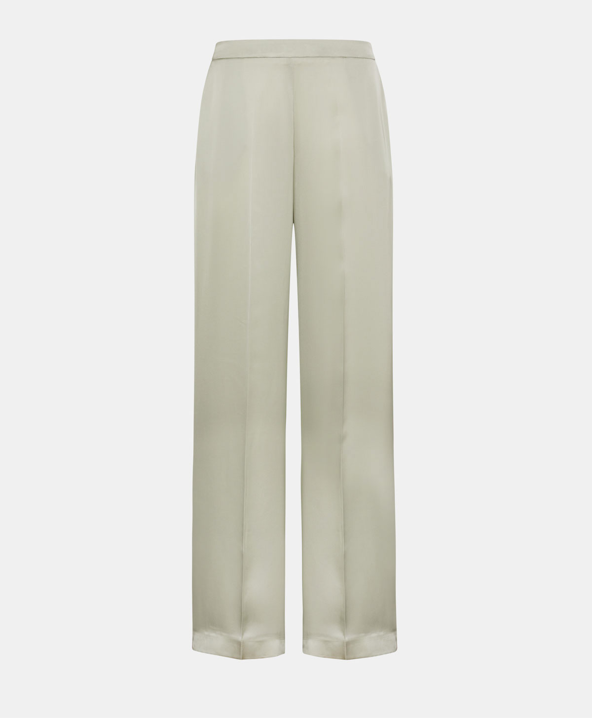 BLOCOS PANTS IN GEORGETTE - AQUAMARINE - Clothing - Momonì