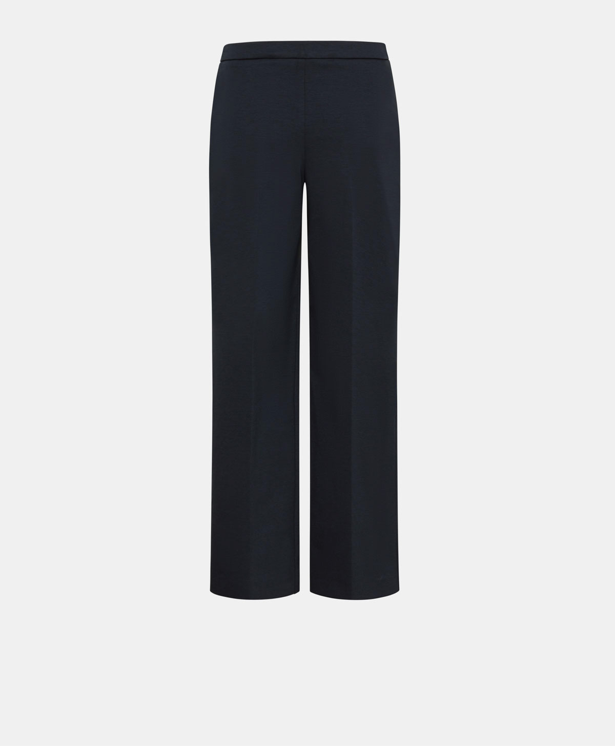 PANTALONI CAJU IN PUNTO MILANO - BLU NOTTE - Clothing - Momonì