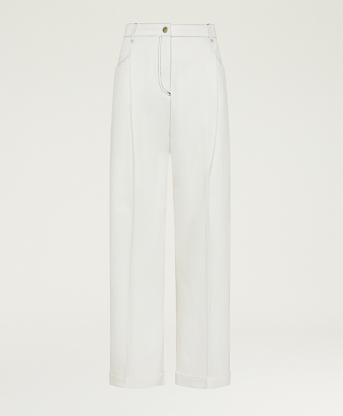 BOLDO DENIM PANTS - CREAM - Momonì