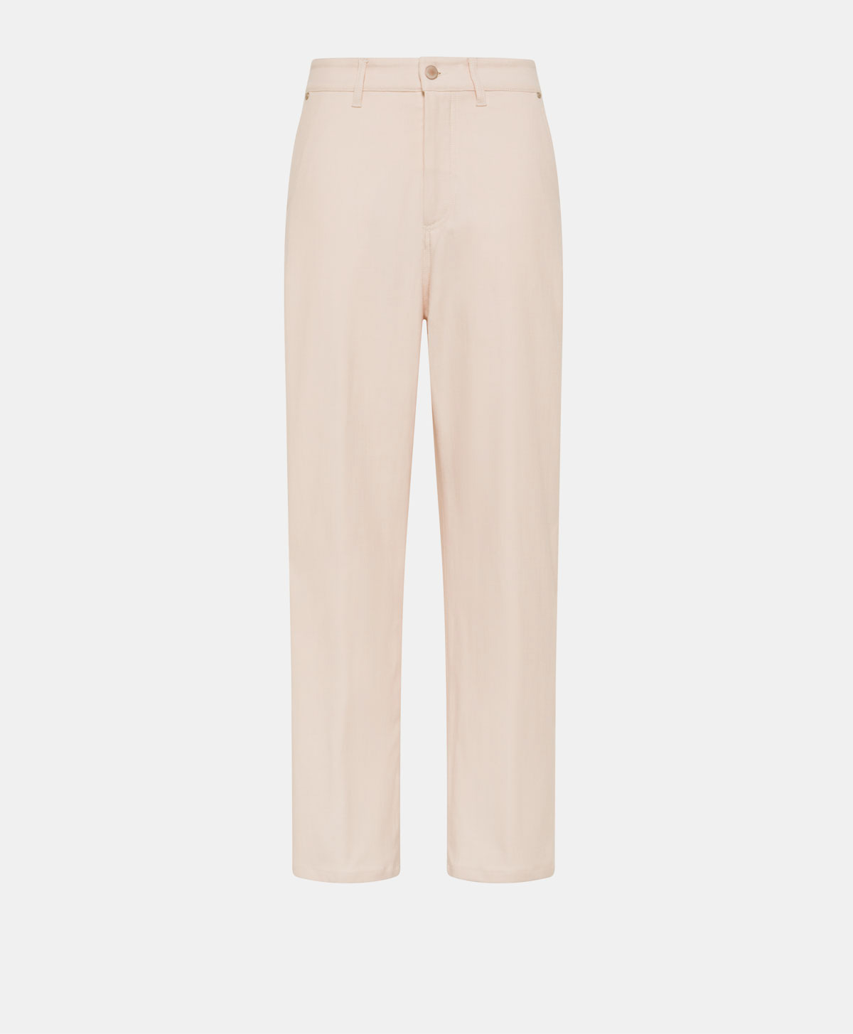 FUCSIA BIS PANTS IN SILK SATIN - BLOSSOM - Clothing - Momonì