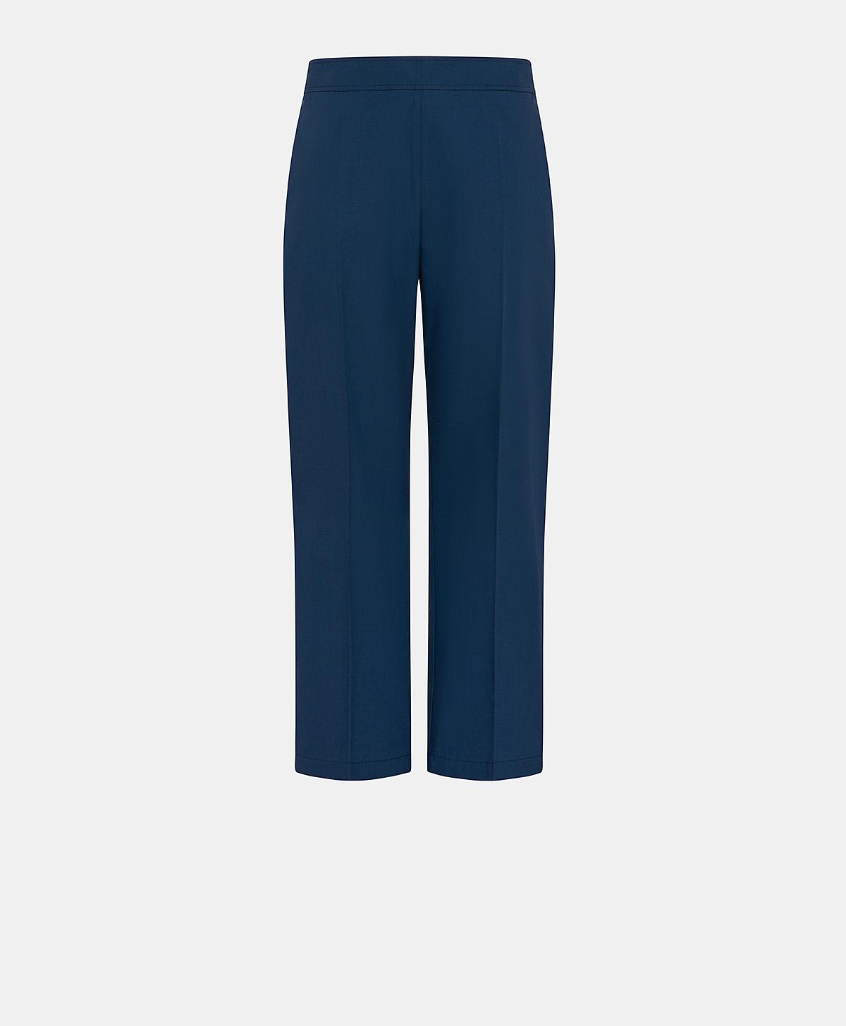 PANTALONI OITI IN POPELINE - BLU - Momonì