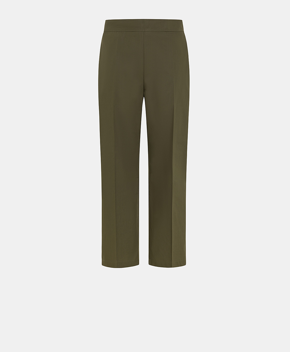 PANTALON OITI EN POPELINE - VERT MILITAIRE - Clothing - Momonì