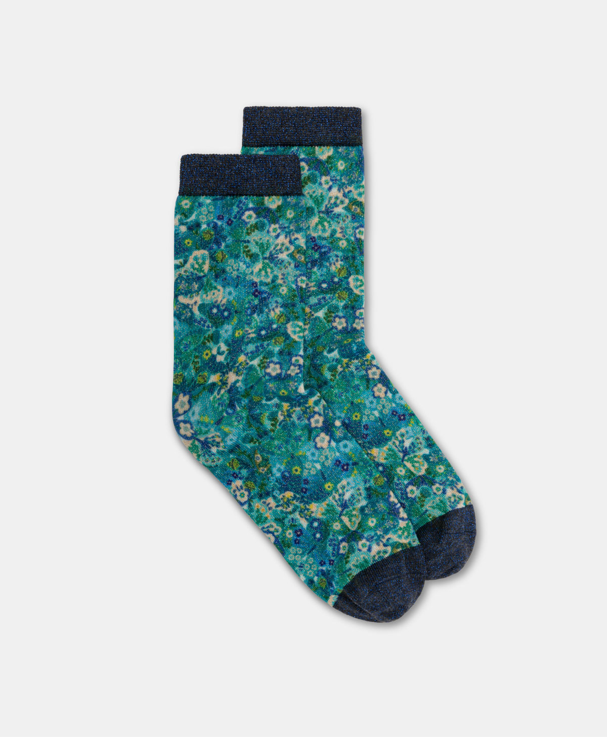 INI PRINTED SOCKS - MULTICOLOR BLUETTE - Shoes and accessories - Momonì