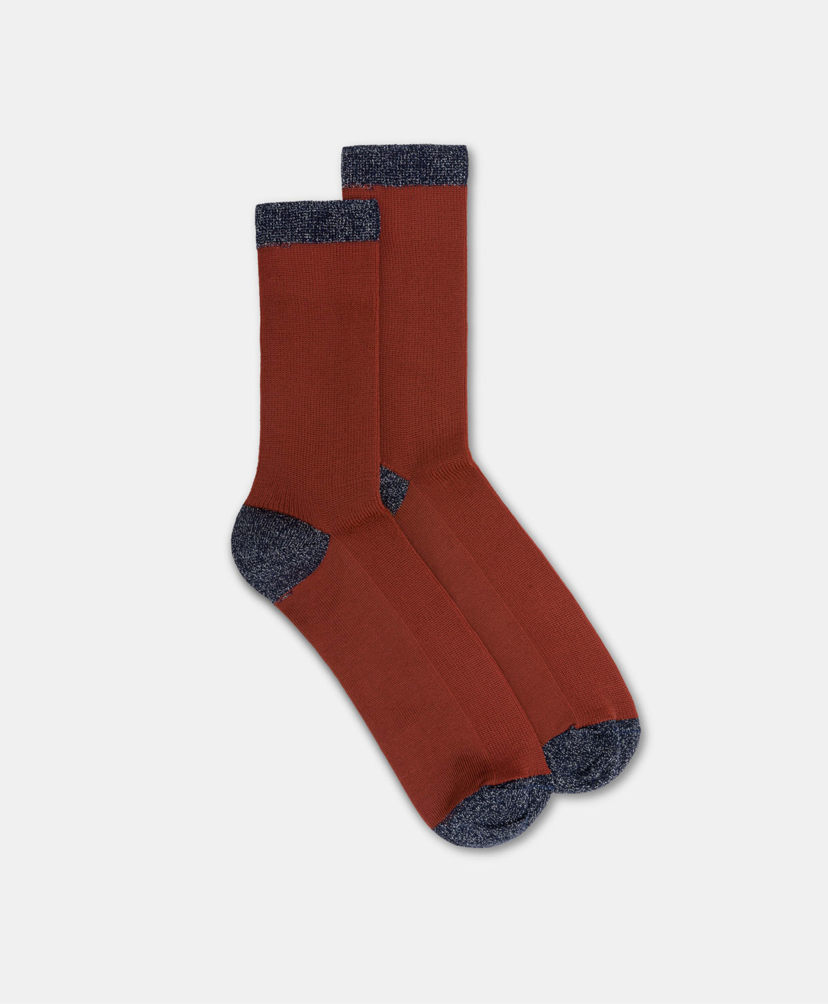 PUCALIPA VISCOSE SOCKS - BRICK - Shoes and accessories - Momonì