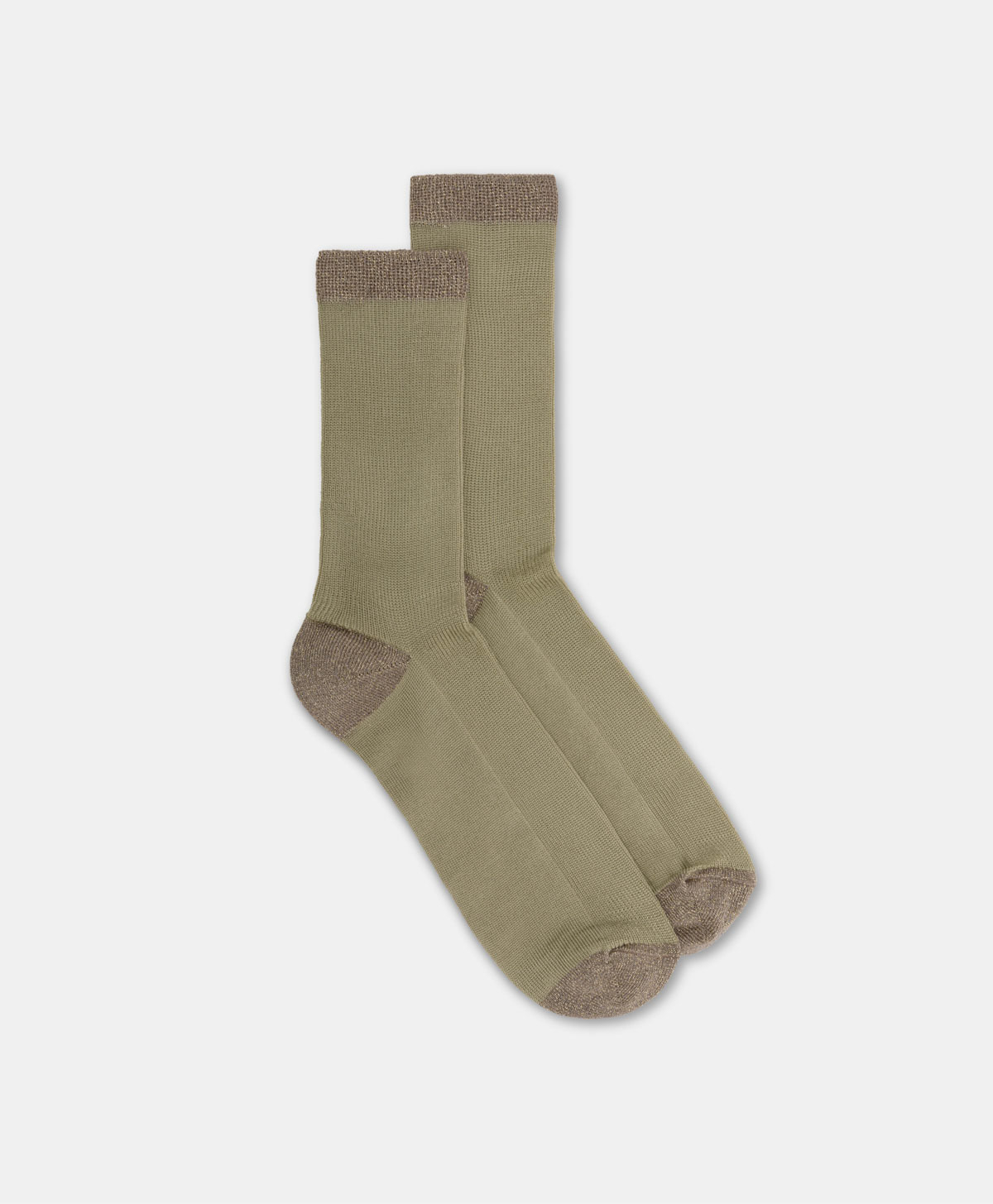 PUCALIPA VISCOSE SOCKS - SAGE GREEN - Shoes and accessories - Momonì