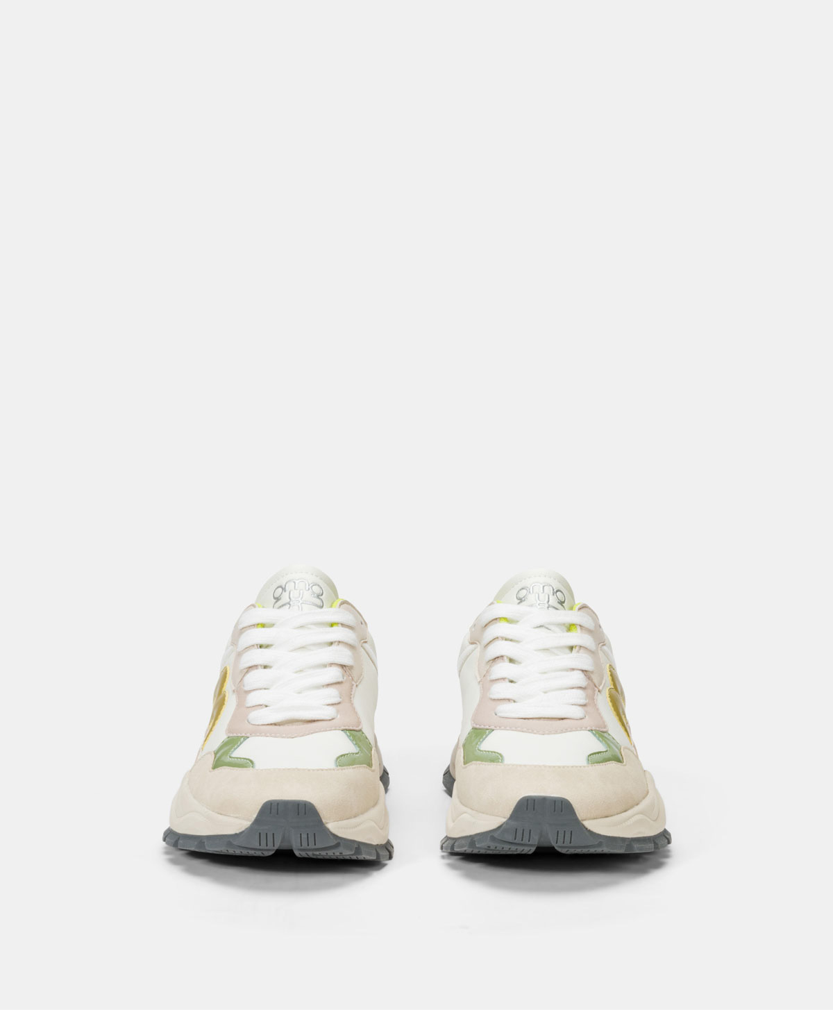 PUFFIN SHOES 100% ANIMAL FREE - MULTICOLOR GREEN - Momonì