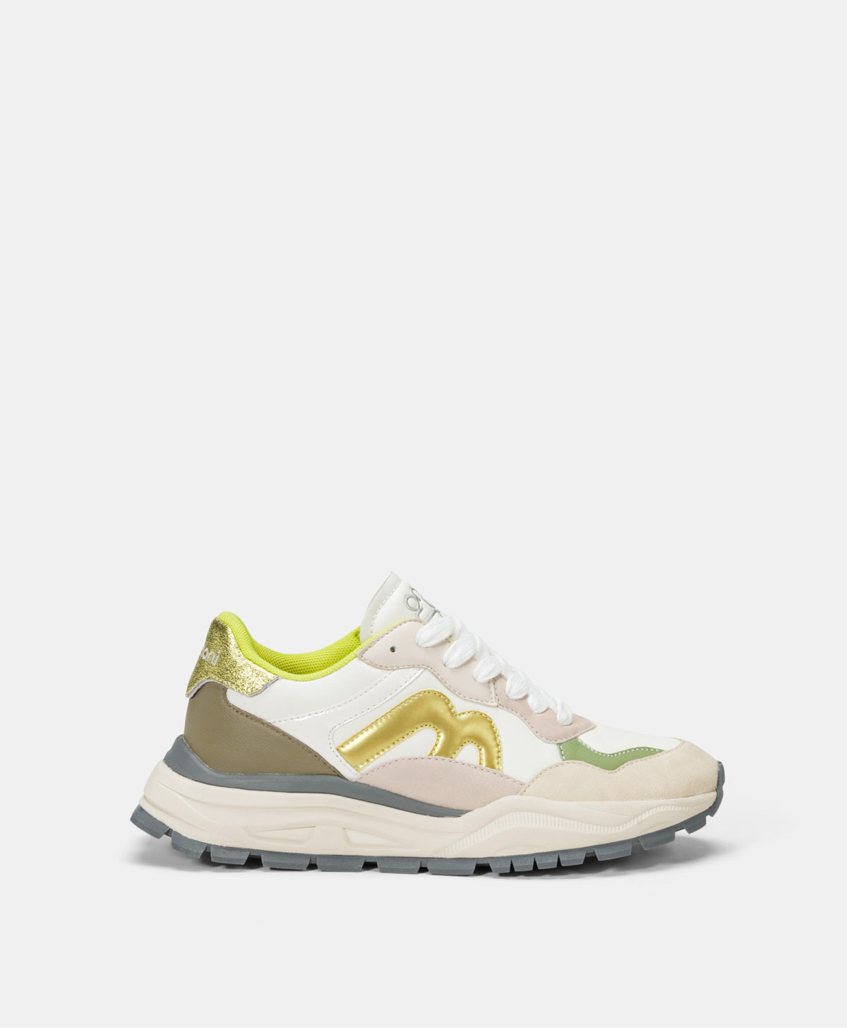 PUFFIN SHOES 100% ANIMAL FREE - MULTICOLOR GREEN - Momonì
