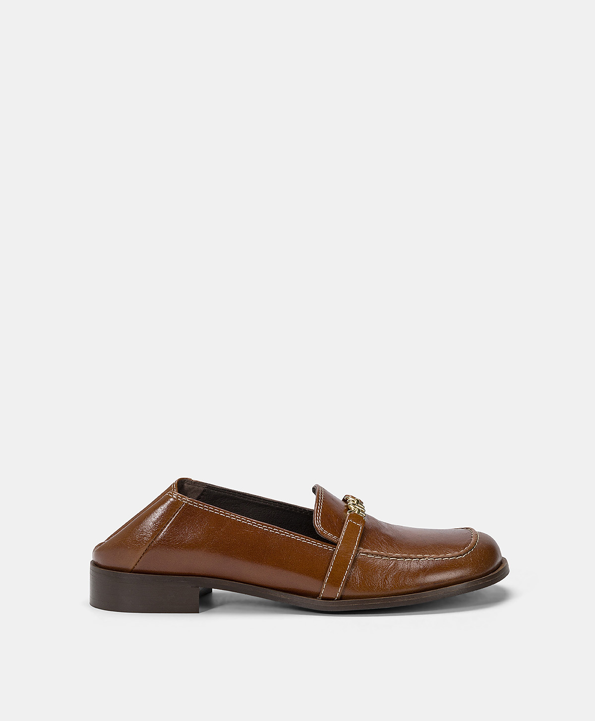LAPA SHOES IN LEATHER - TOBACO - Shoes and accessories - Momonì