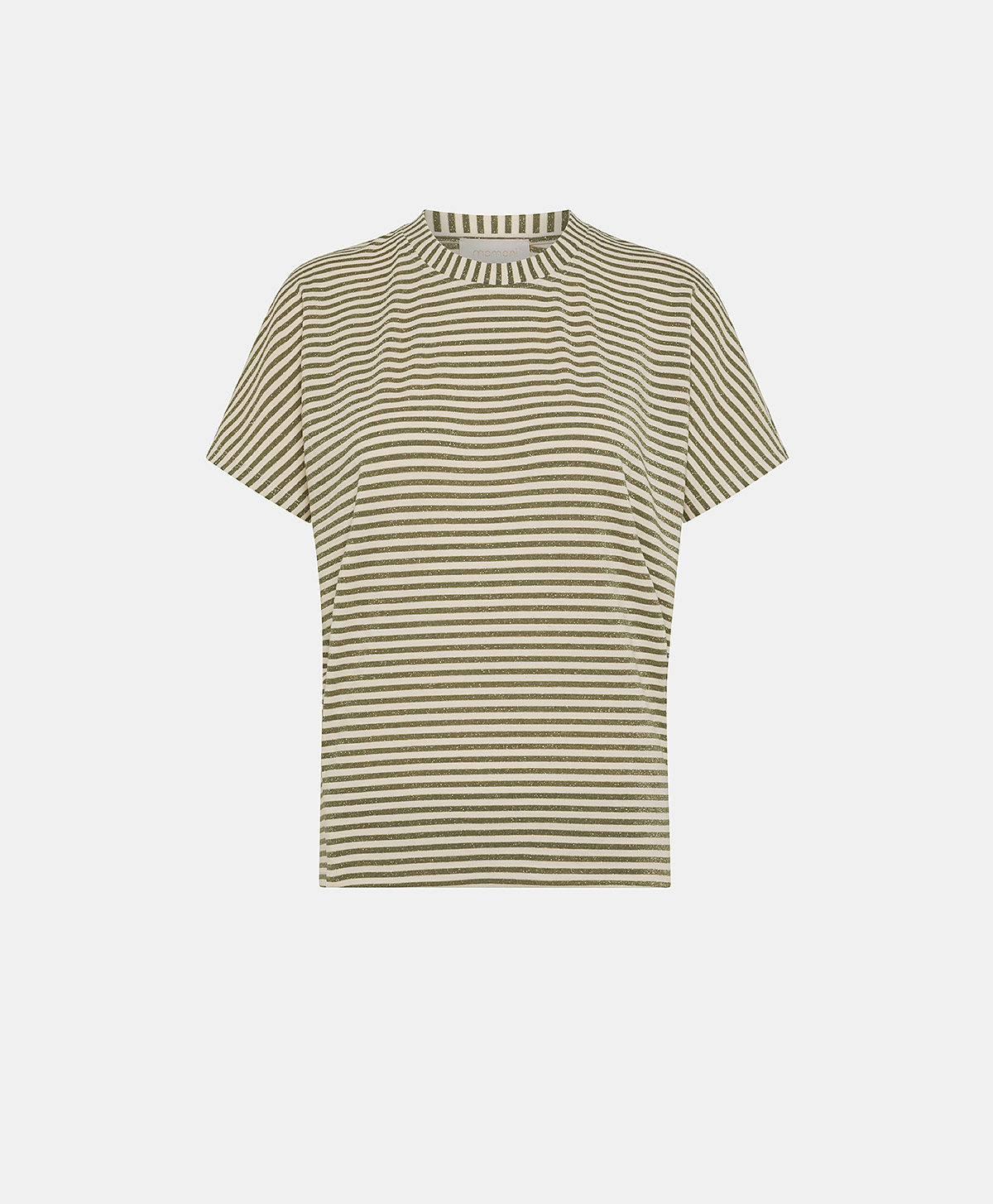 PAWA JERSEY T-SHIRT - CREAM/MATCHA - Clothing - Momonì