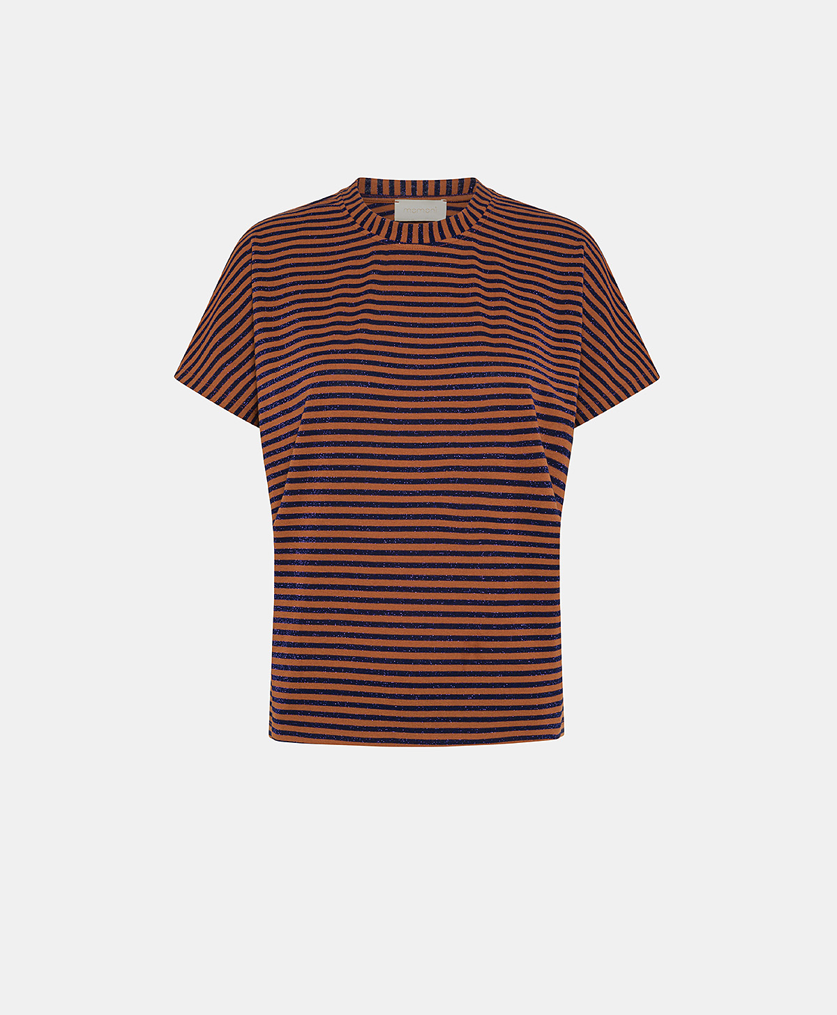 TSHIRT PAWA IN JERSEY - RUGGINE/VIOLA - Clothing - Momonì