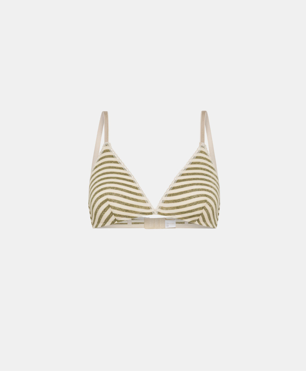 AMETHIST IN STRIPED JERSEY - CREAM/MATCHA - Underwear - Momonì