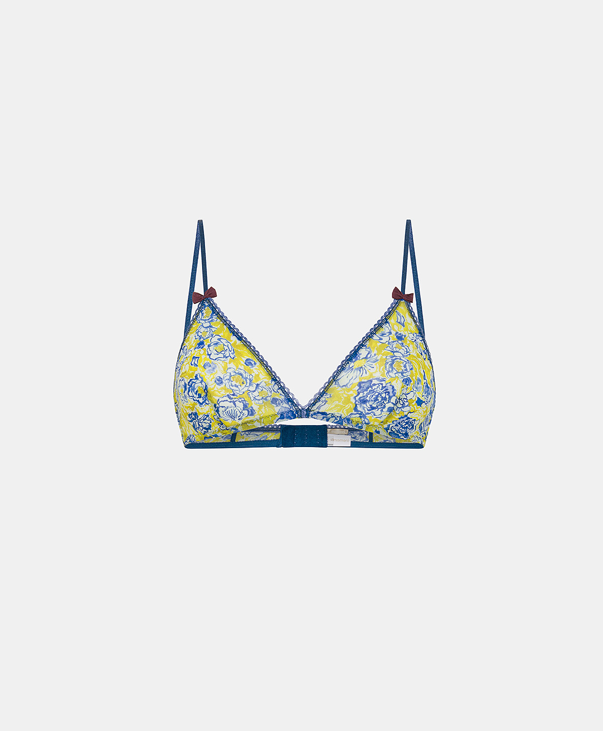 REGGISENO AMETHIST IN NYLON STAMPATO - VERDE/BLU - Underwear - Momonì
