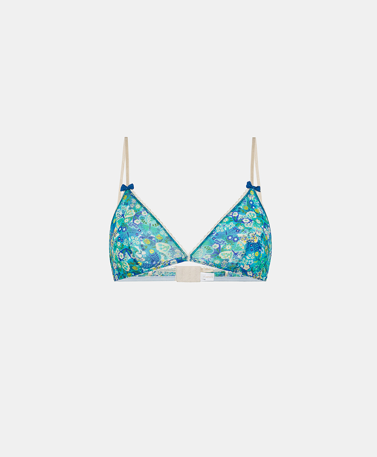 REGGISENO AMETHIST IN NYLON STAMPATO - BLUETTE MULTICOLOR - Underwear - Momonì