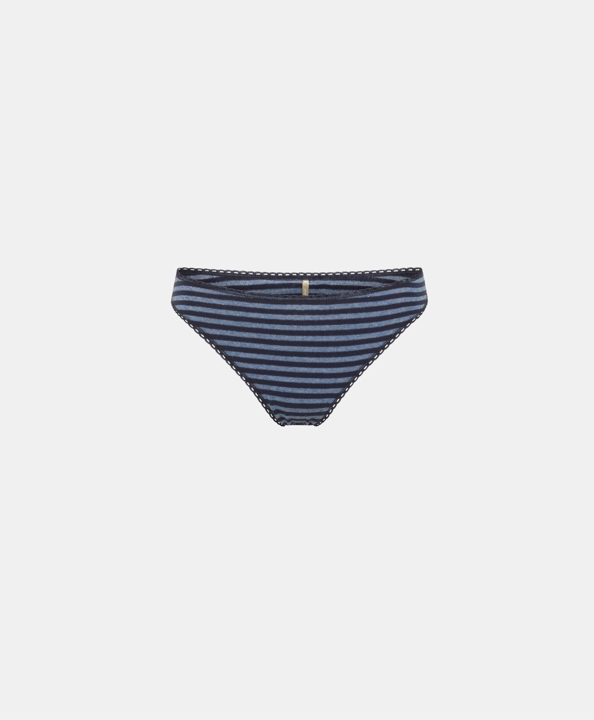 ARCA KNICKERS IN STIPED JERSEY - BLUE/AVIO - Underwear - Momonì