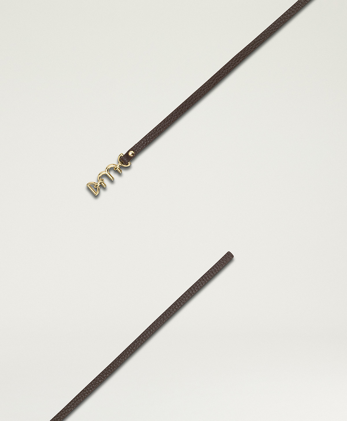 CEINTURE FARREL EN CUIR - MARRON - Momonì