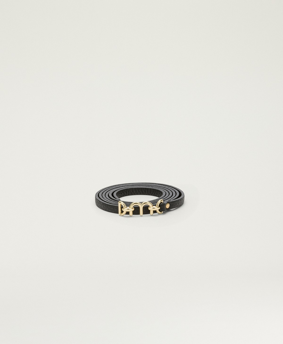 CEINTURE FARREL EN CUIR - NOIR - Shoes and accessories - Momonì