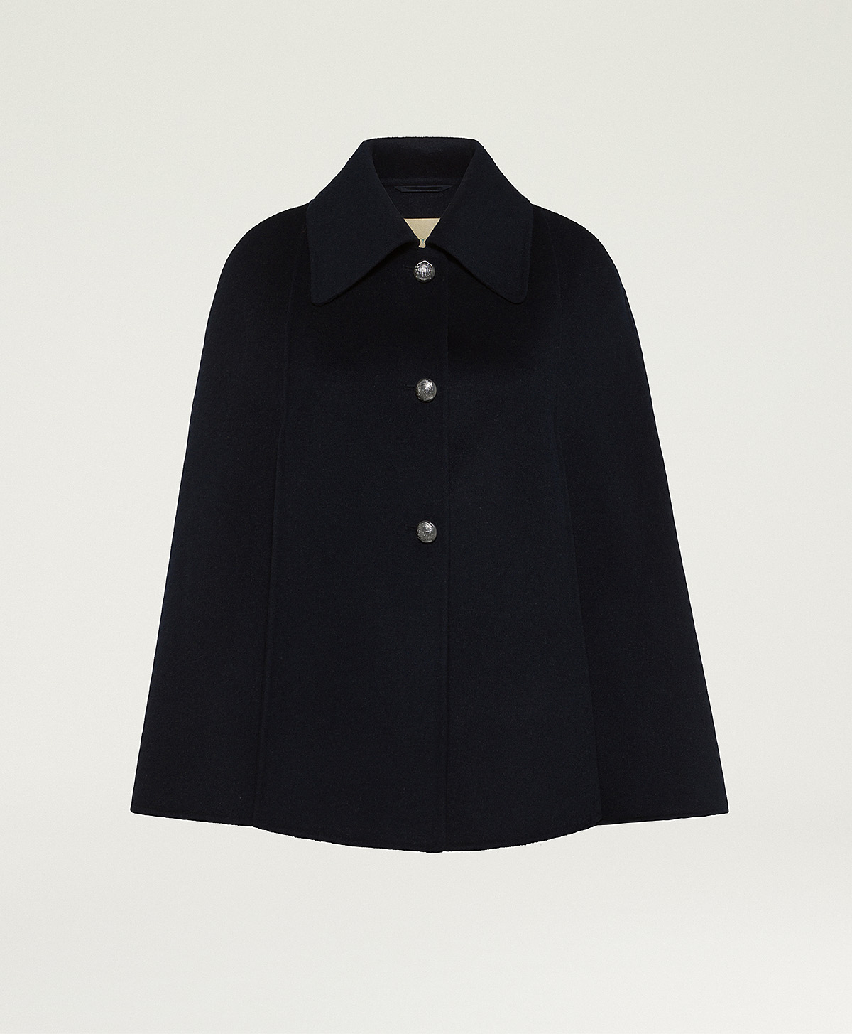 MANTEAU CHRISTI EN PANNE DOUBLE - BLEU NUIT - Clothing - Momonì