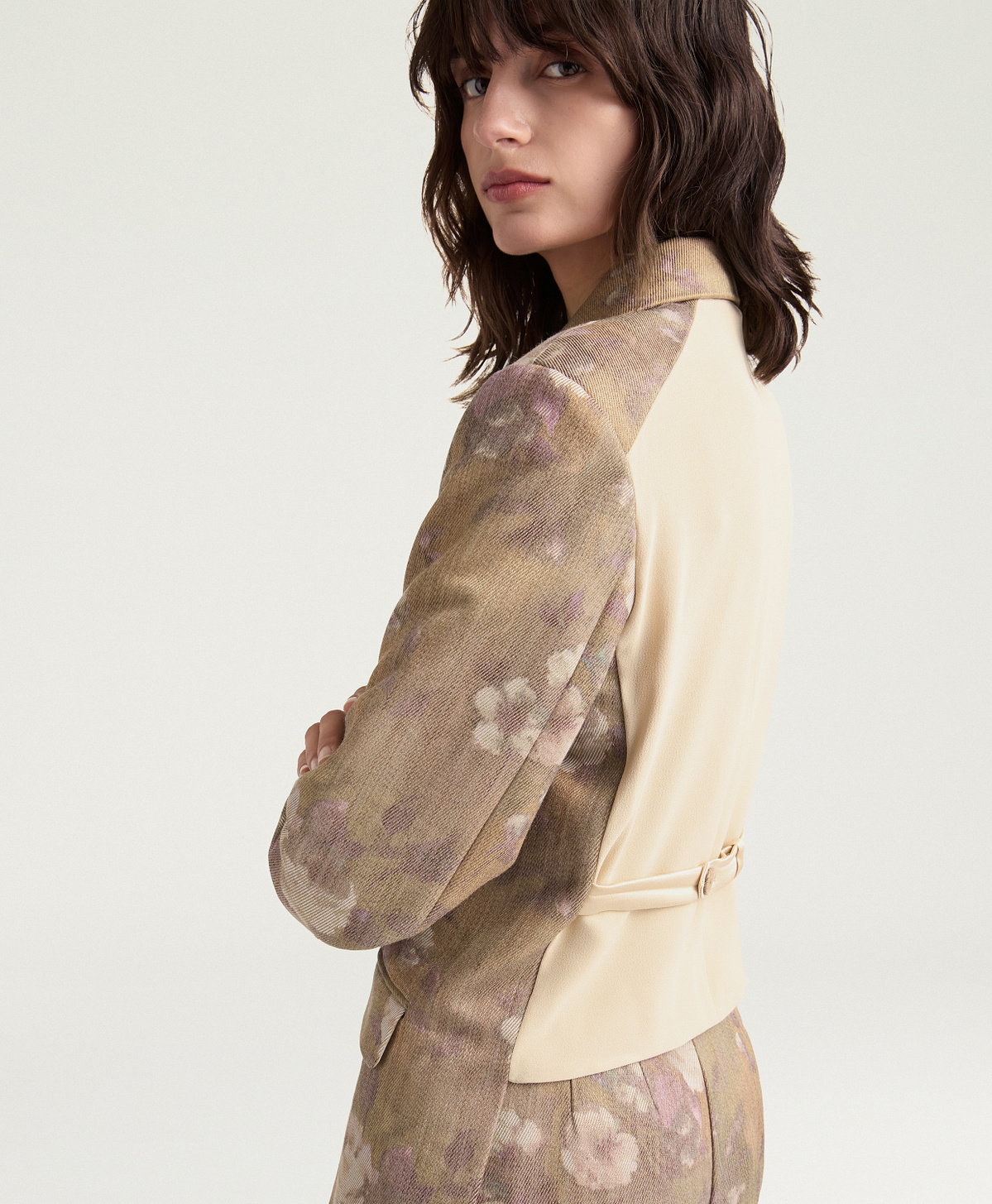 AUDEN JACKET IN CHINÈ JACQUARD BULL - CORD MULTICOLOR - Momonì