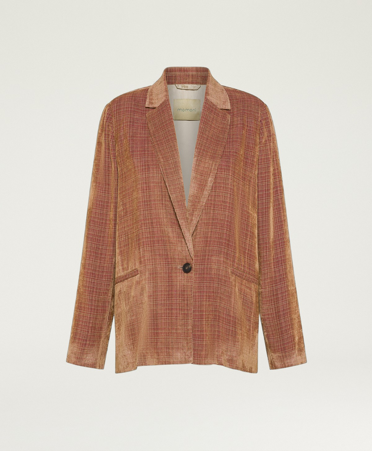 HINATA JACKET IN PATTERNED NEEDLECORD - PINK - Clothing - Momonì