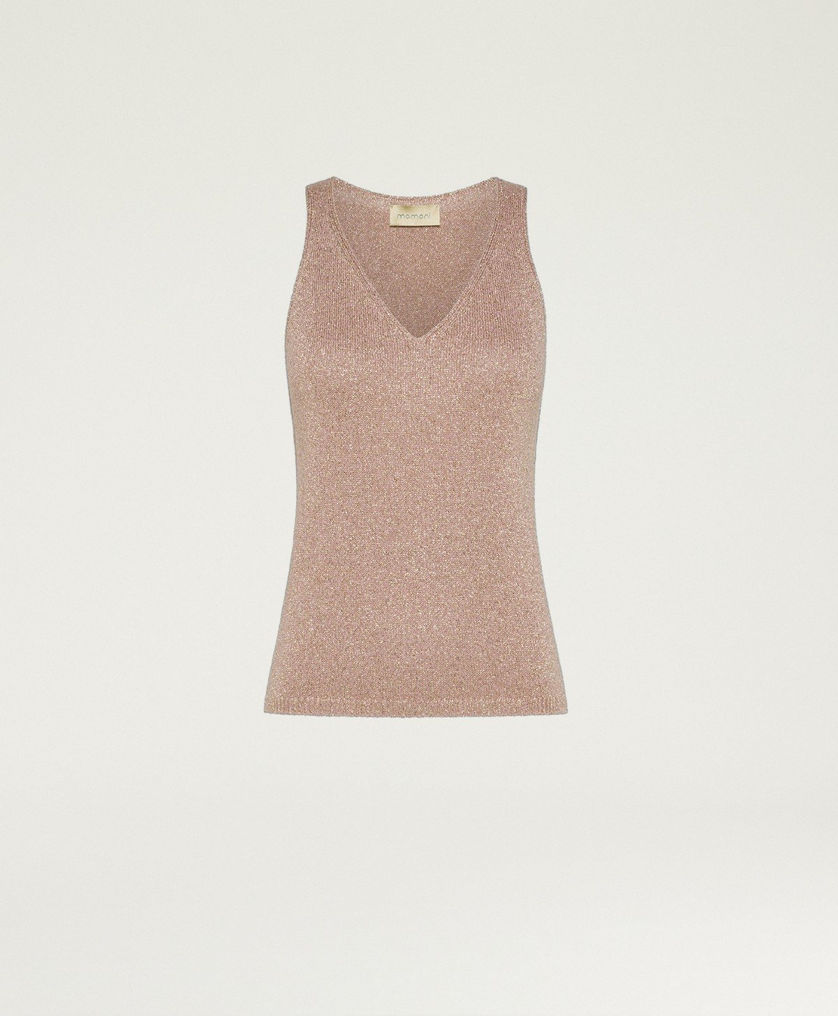 NIJI SWEATER IN LUREX VISCOSE - PINK - Clothing - Momonì