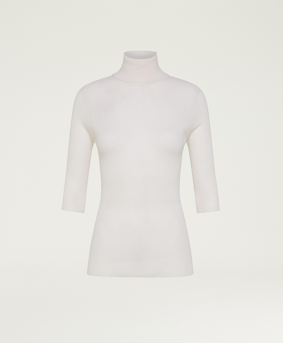 HARDY SWEATER IN MERINO WOOL - ECRU - Momonì