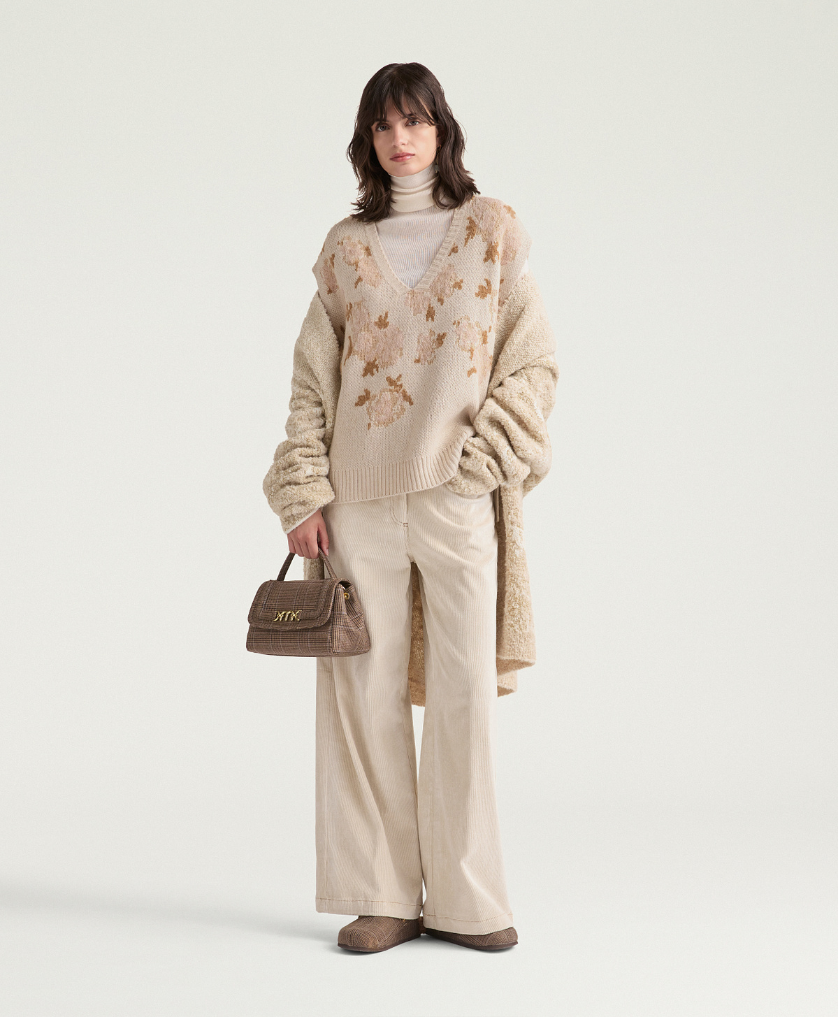 GILET POPPY IN JAQUARD - MULTICOLOR CIPRIA - Momonì
