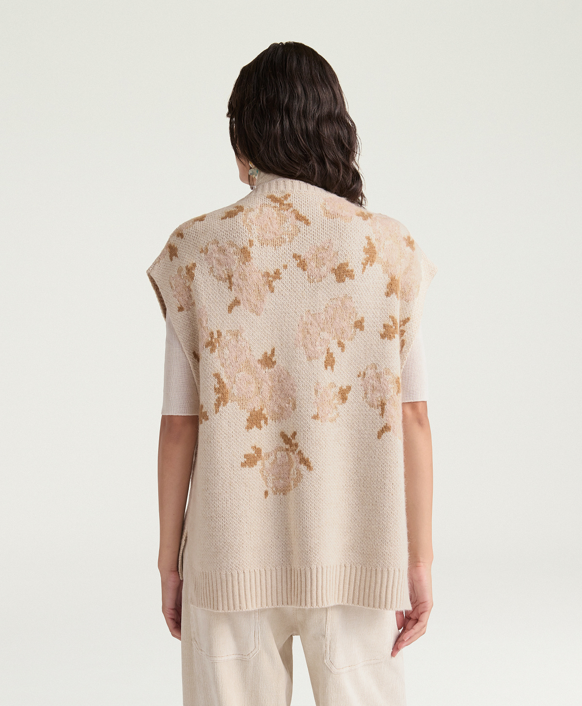 GILET POPPY IN JAQUARD - MULTICOLOR CIPRIA - Momonì